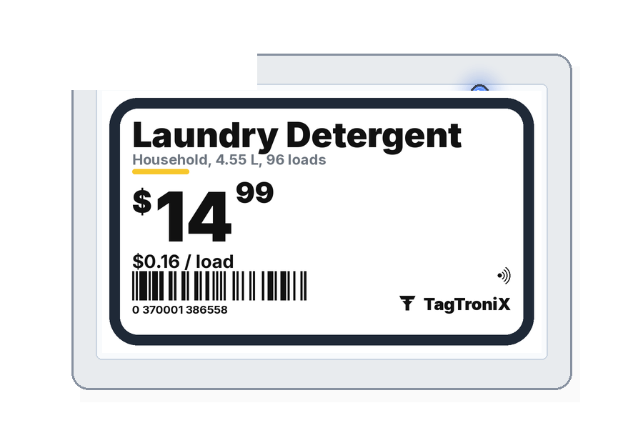 TagTroniX 13.3 Inch ESL